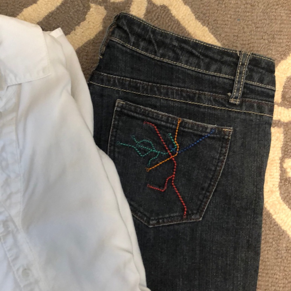 Boston Jean Company Bootcut Jeans with T map